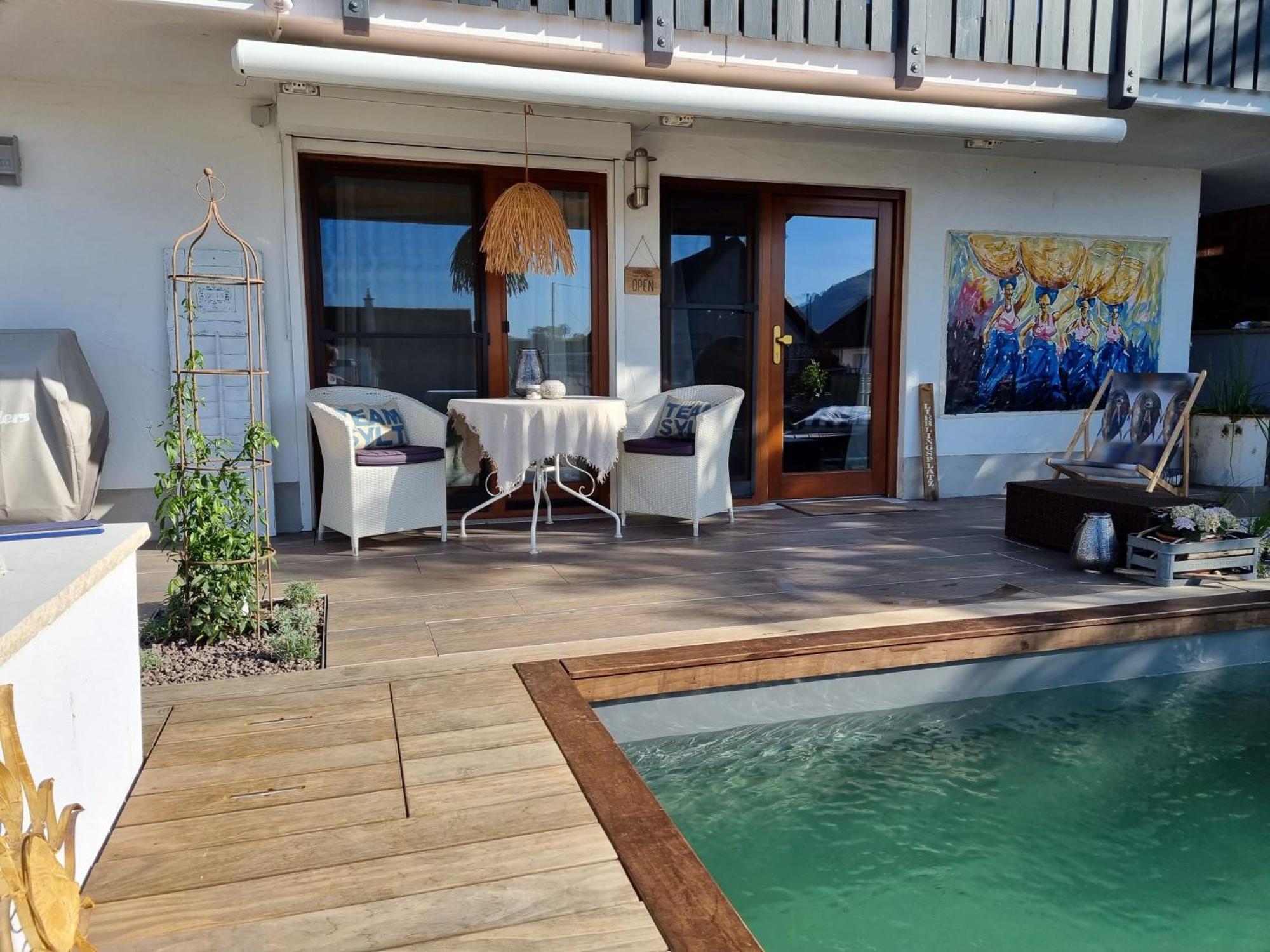 Studio 22, Terrasse,Pool,Sauna,Ofen Neuffen Екстер'єр фото